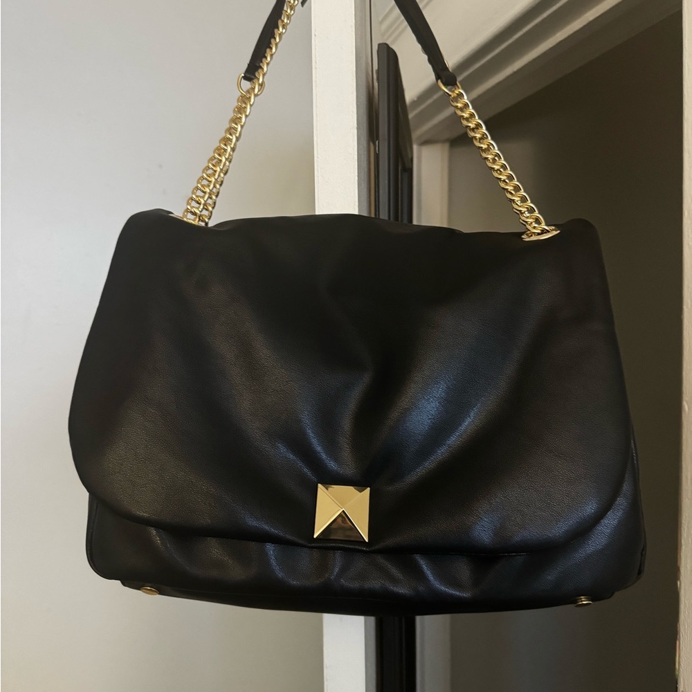 Black handbag